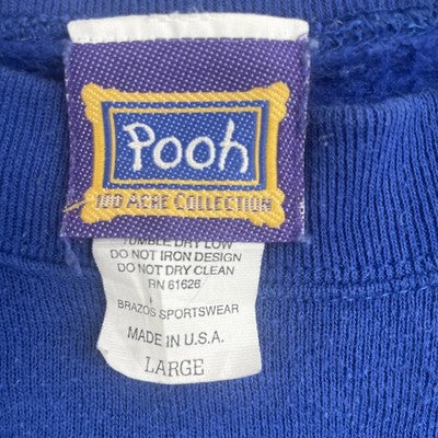 Vintage Winnie The Pooh Crewneck Sweatshirt Size Large
