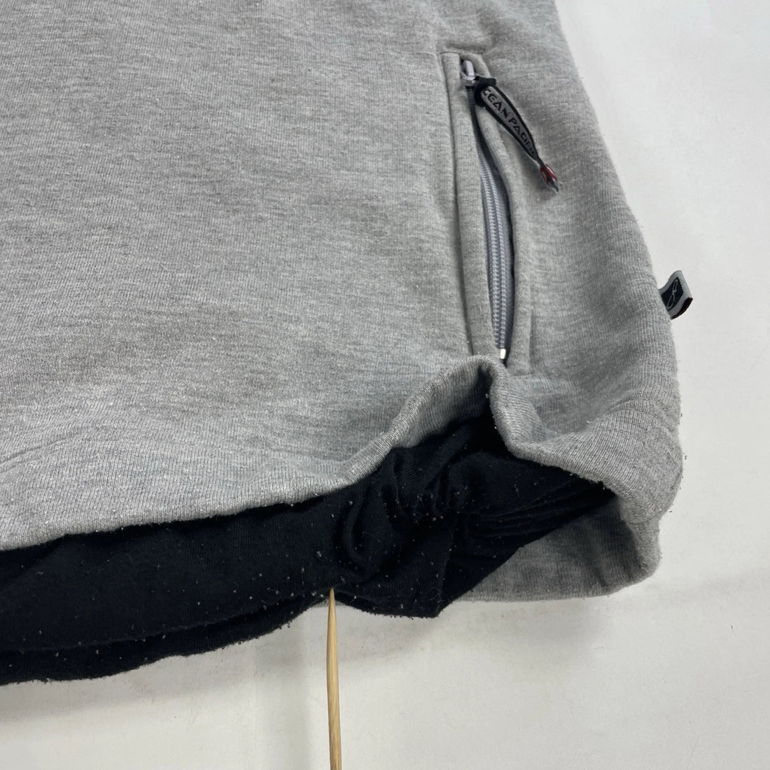 Vintage Ocean Pacific Sweatshirt Hoodie Size Medium Gray