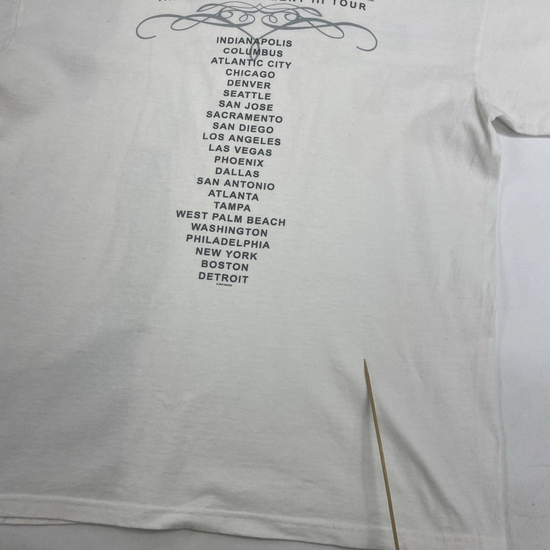 Eminem Anger Management III Tour T-Shirt Size Large Hip Hop Rap