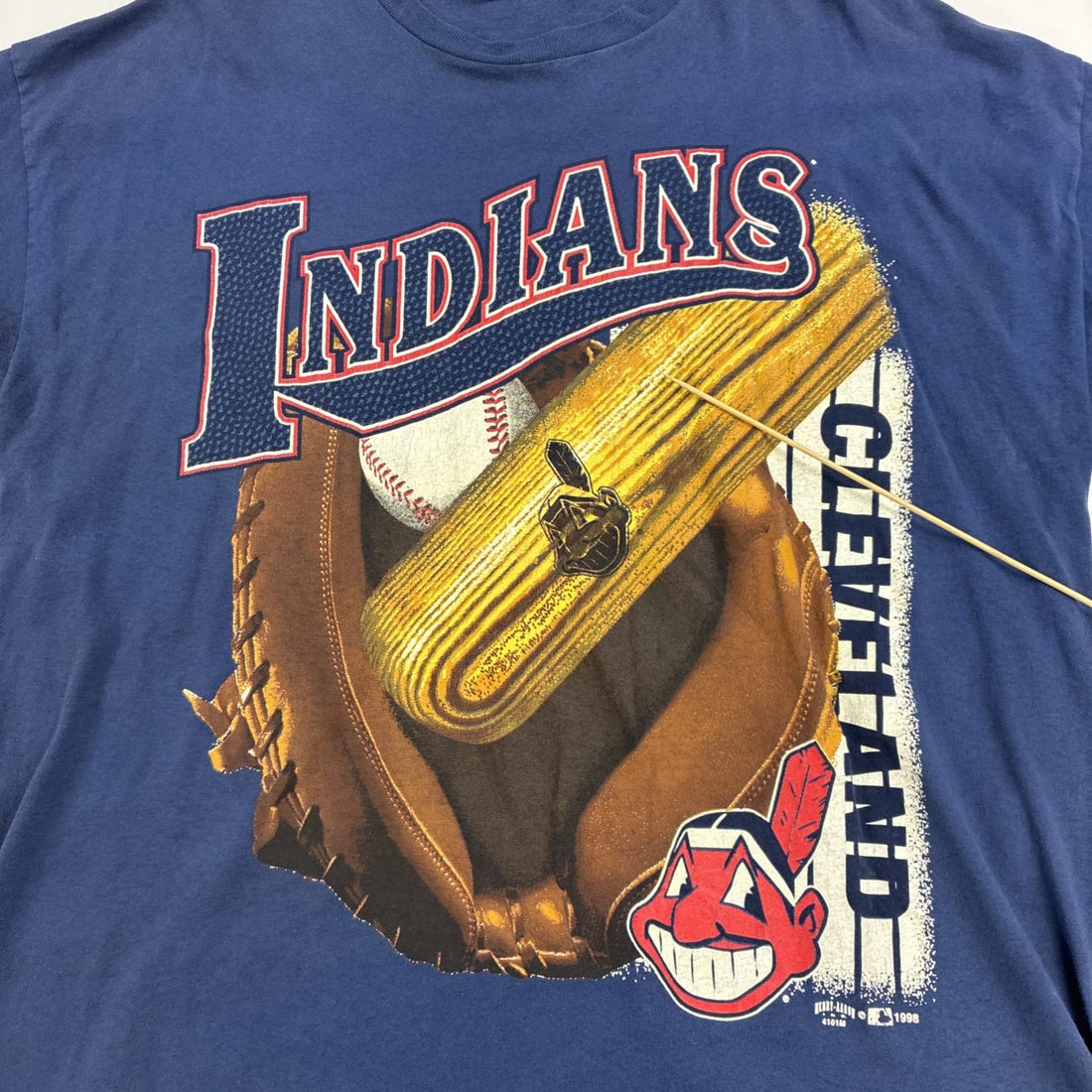 Vintage Cleveland Indians T-Shirt Size XL 1998 90s MLB