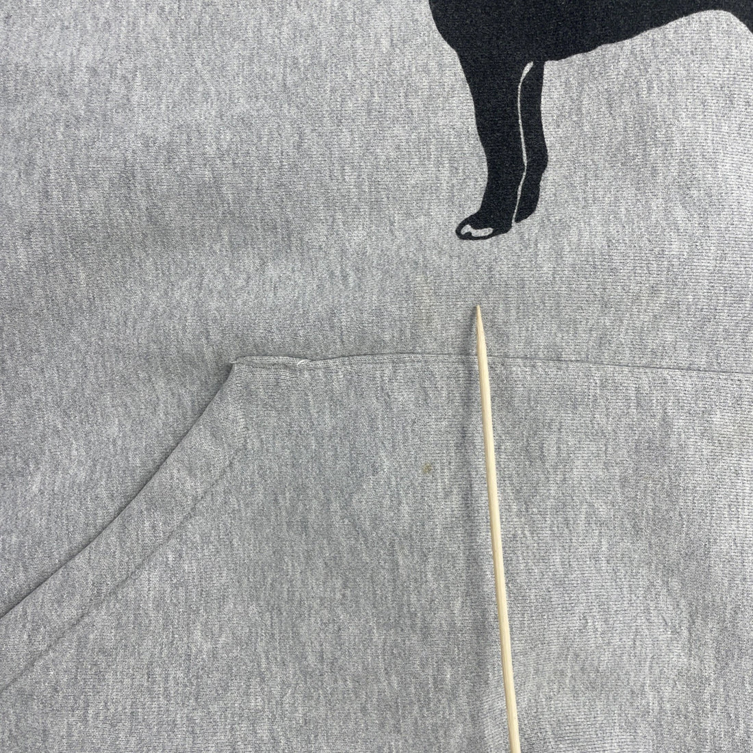 The Black Dog Sweatshirt Hoodie Size XS