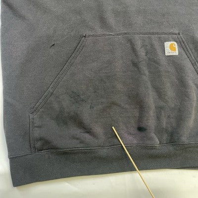 Vintage Carhartt Sweatshirt Hoodie Size Large Spell Out