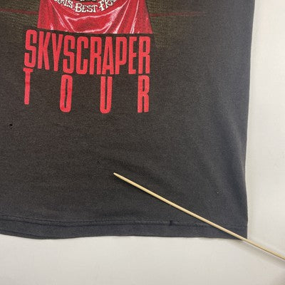 Vintage David Lee Roth Skyscraper Tour T-Shirt Size Medium 1988 80s