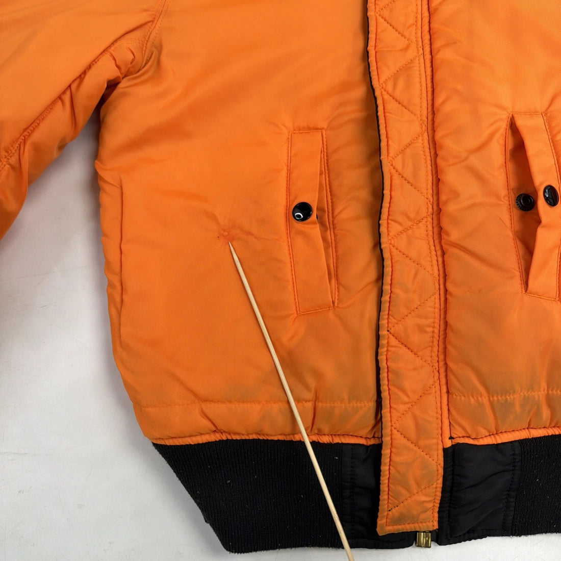 Alpha Industries Flight Bomber Jacket Size XS Reversible