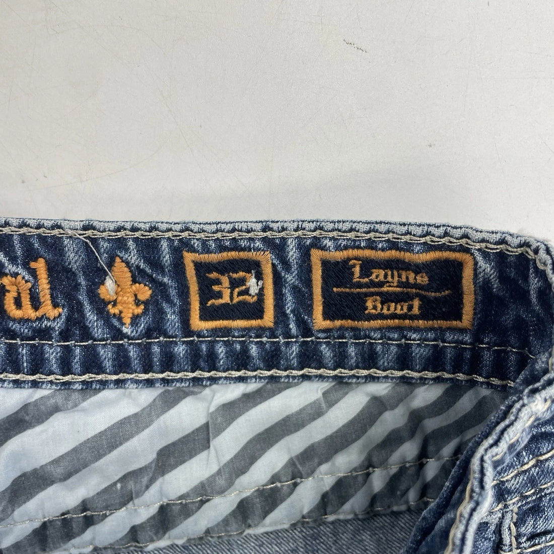 Vintage Rock Revival Denim Jeans Pants Size 32 Layne Boot Y2K