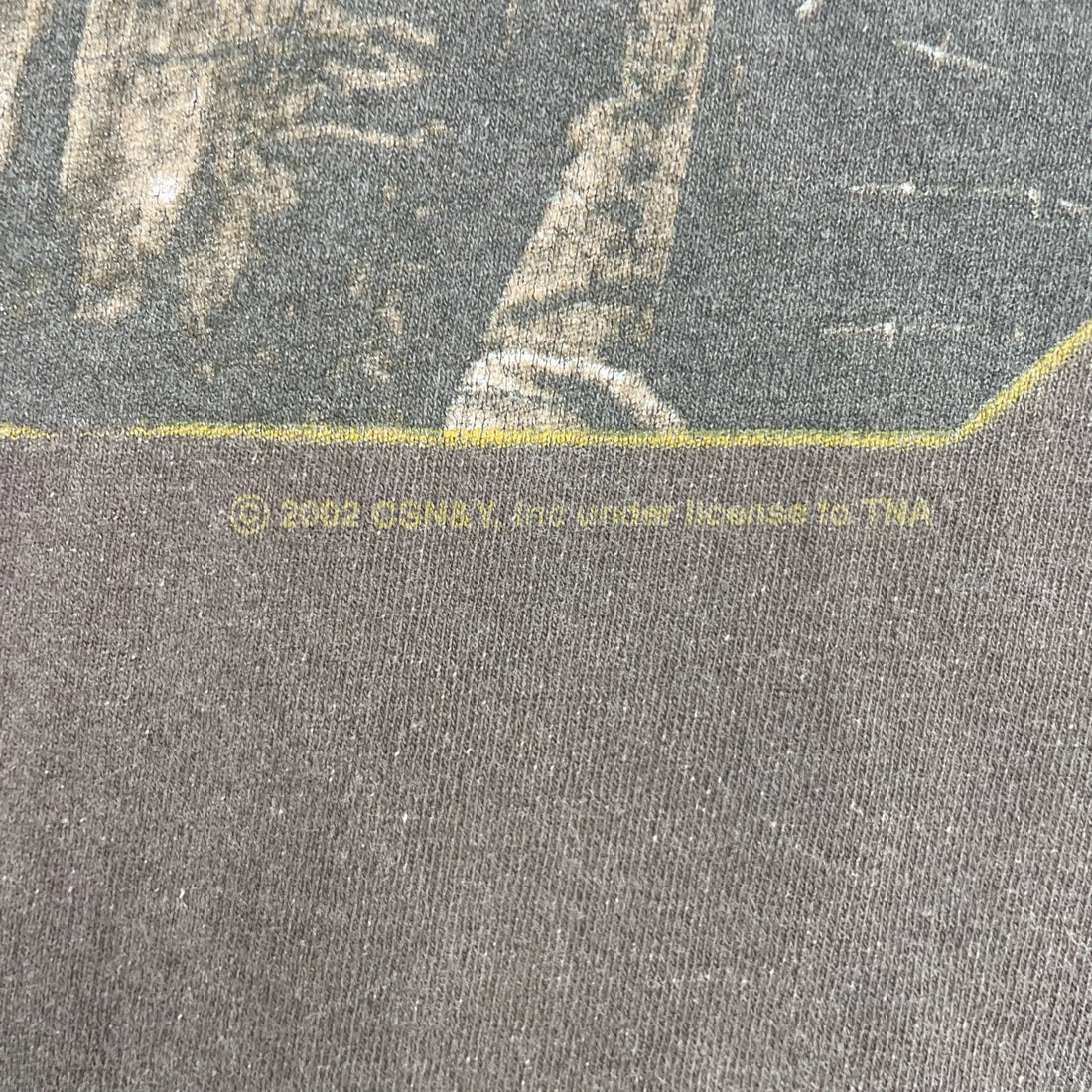 Crosby Stills Nash & Young Tour Of America 2002 T-Shirt Size Large