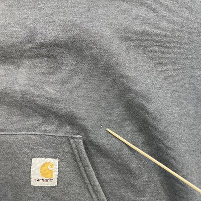 Carhartt Sweatshirt Hoodie Size XL Gray