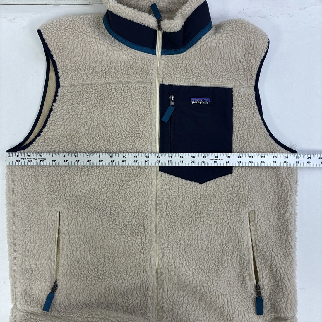 Patagonia Retro X Deep Pile Fleece Vest Jacket Size 2XL