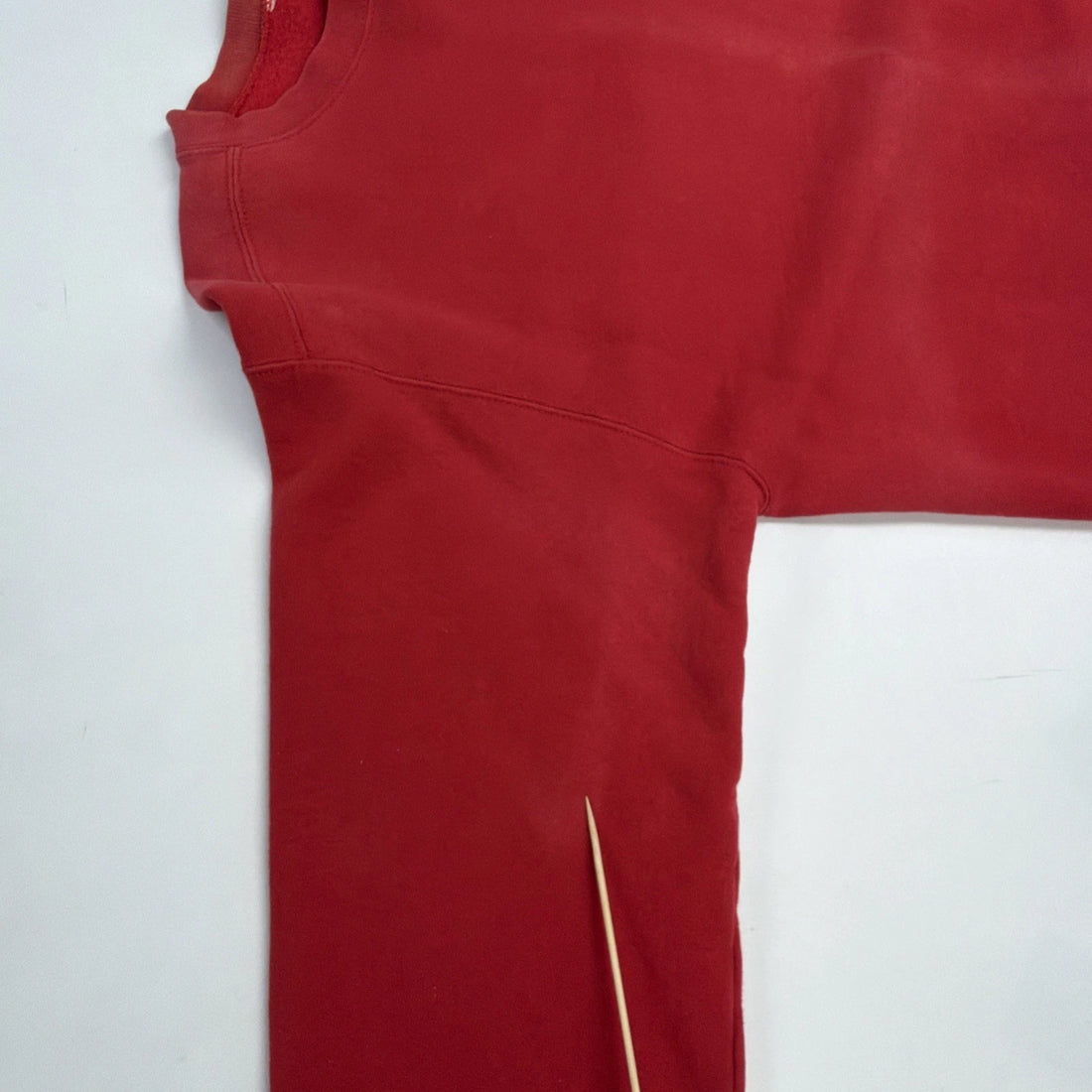 Vintage Nike Crewneck Sweatshirt Size Large Red Embroidered Swoosh