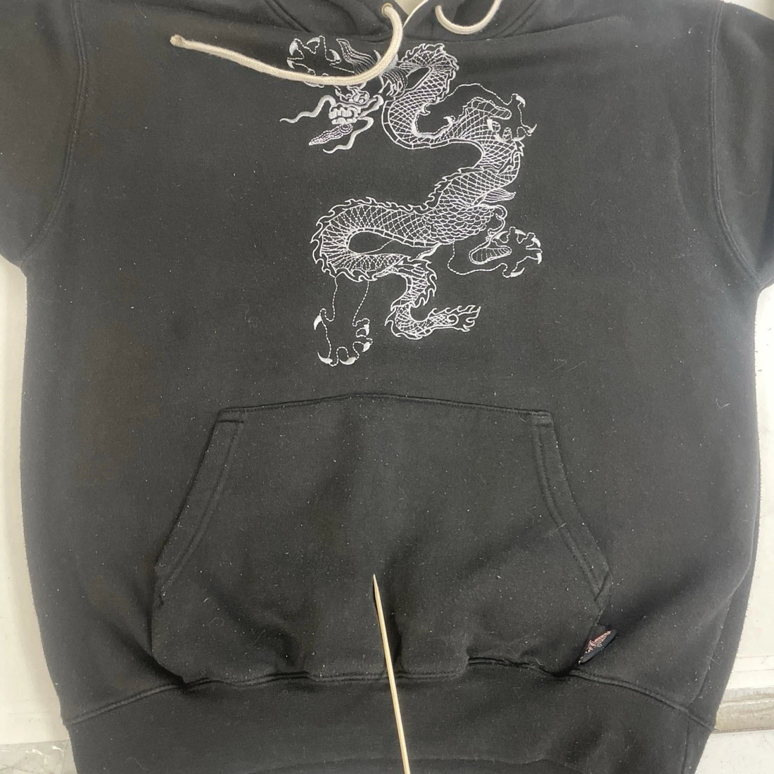 Vintage Dragon Sapphire Lounge Sweatshirt Hoodie Size Small Y2K