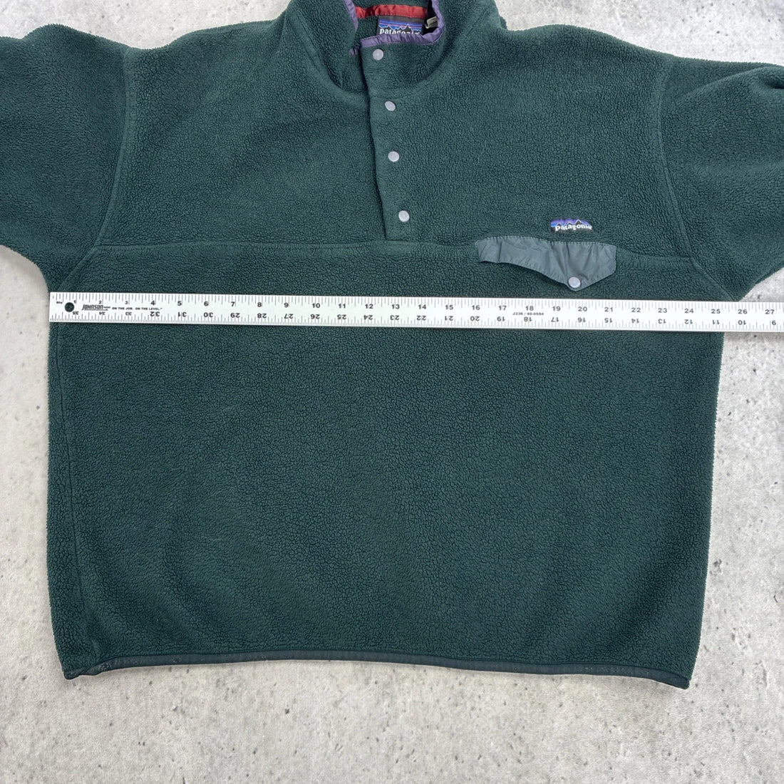Vintage Patagonia Synchilla Snap T Fleece Jacket XL 90s