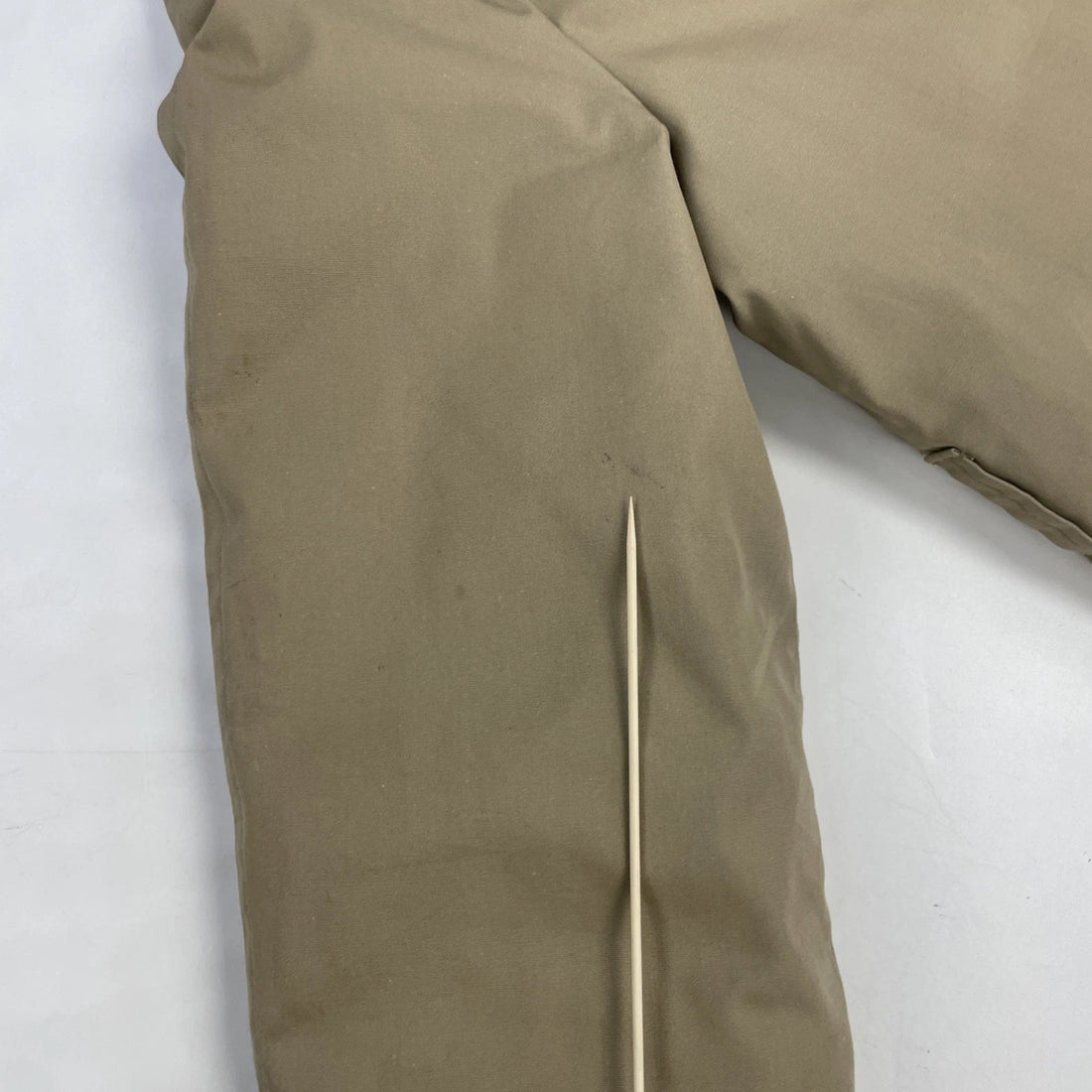 Vintage L.L. Bean Down Mainer Parka Coat Jacket Size Large Brown