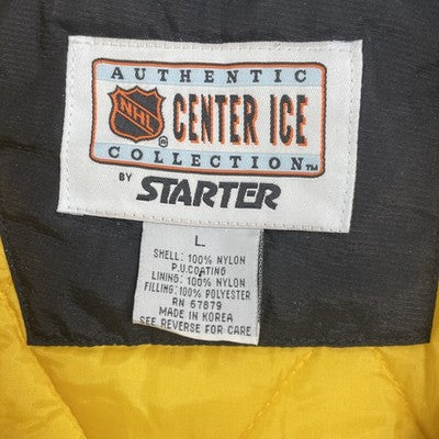 Vintage Boston Bruins Starter Puffer Jacket Size Large NHL