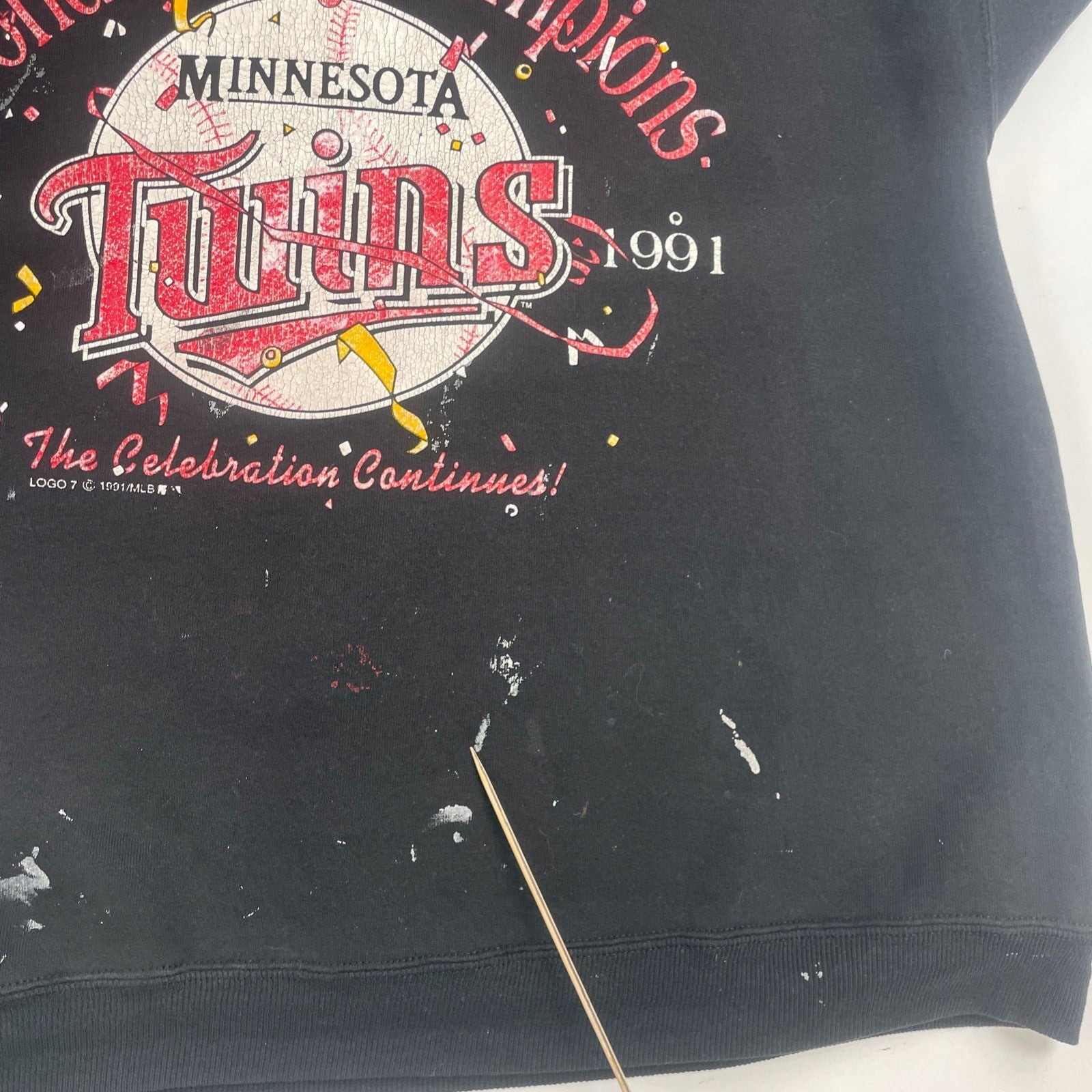 Vintage Minnesota Twins World Series Champions Sweatshirt