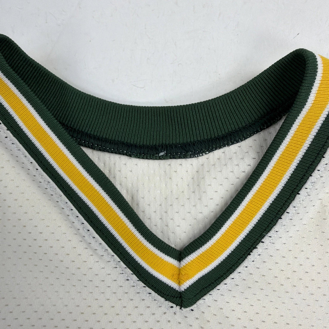Vintage Green Bay Packers Sterling Sharpe Champion Jersey Size Large White NFL