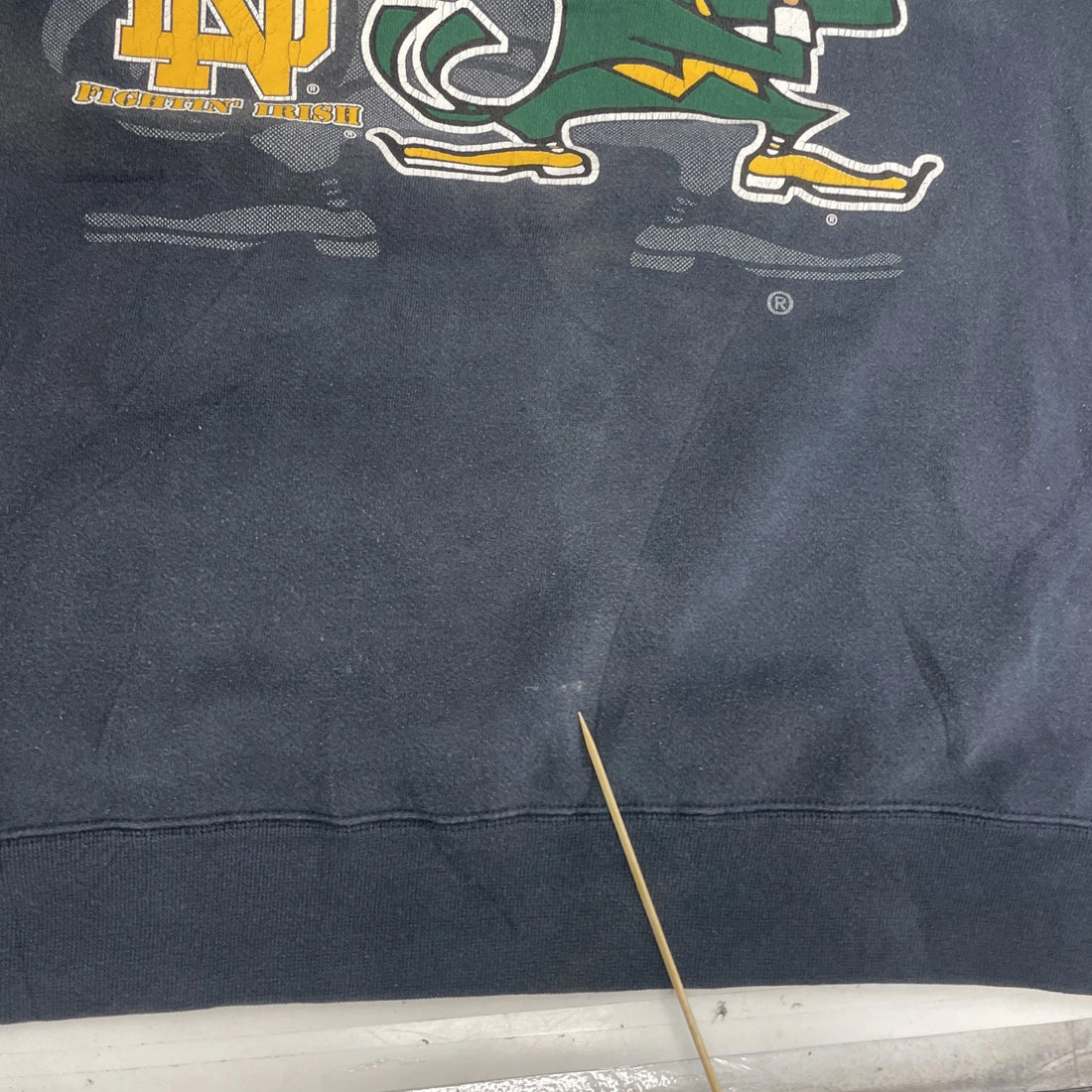 Vintage Notre Dame Fighting Irish Crewneck Sweatshirt Size XL 90s NCAA