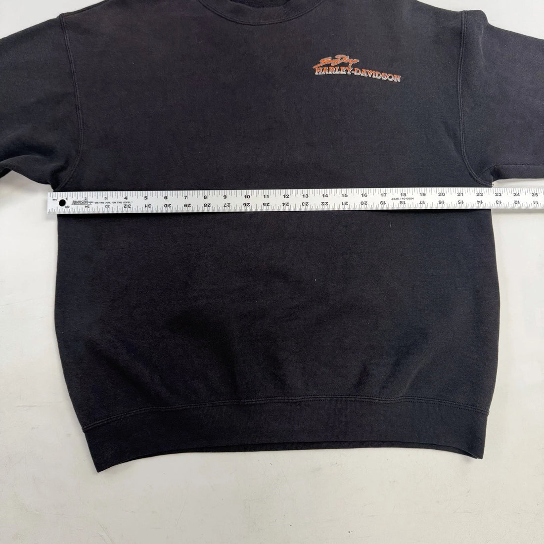 Vintage Harley Davidson Sweatshirt Crewneck Size Medium Flames 90s