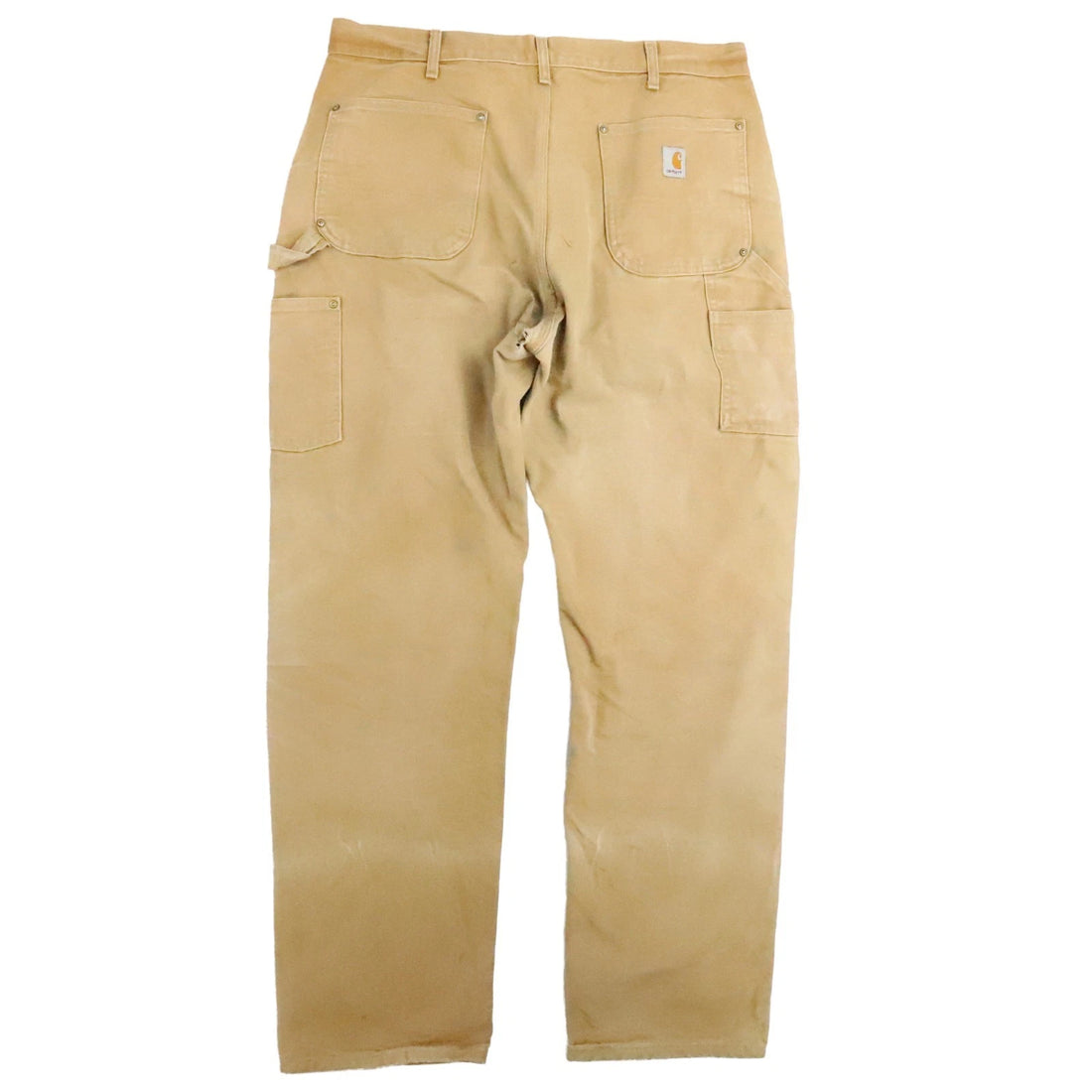 Carhartt Canvas Carpenter Double Knee Work Pants Size 36 X 34 Brown