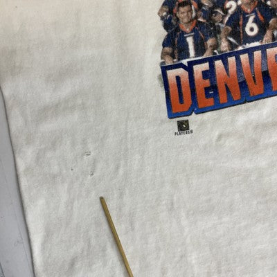 Vintage Denver Broncos Super Bowl XXXII Champs Starter T-Shirt Size Large NFL