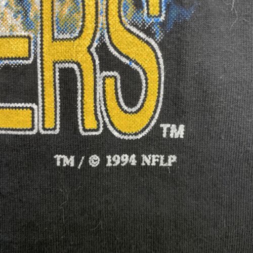 Vintage Pittsburgh Steelers Nutmeg T-Shirt Size Large 1994 90s NFL