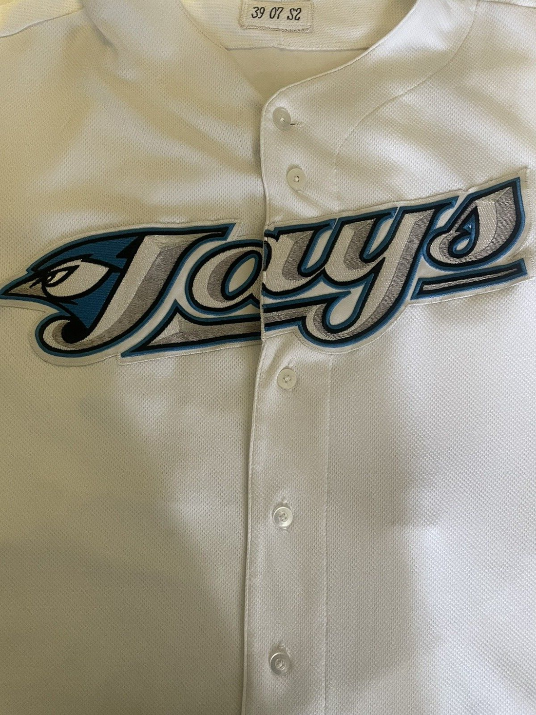 Toronto Blue Jays Gustavo Chacin Authentic Game Worn Jersey Size 48 2007 MLB