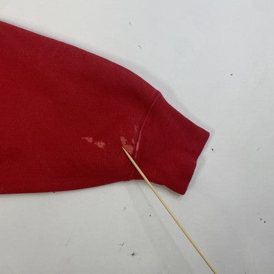 Vintage Champion Reverse Weave Crewneck Sweatshirt Size Large Red 80s