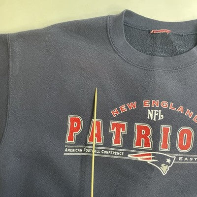 Vintage New England Patriots Sweatshirt Crewneck Size Medium NFL