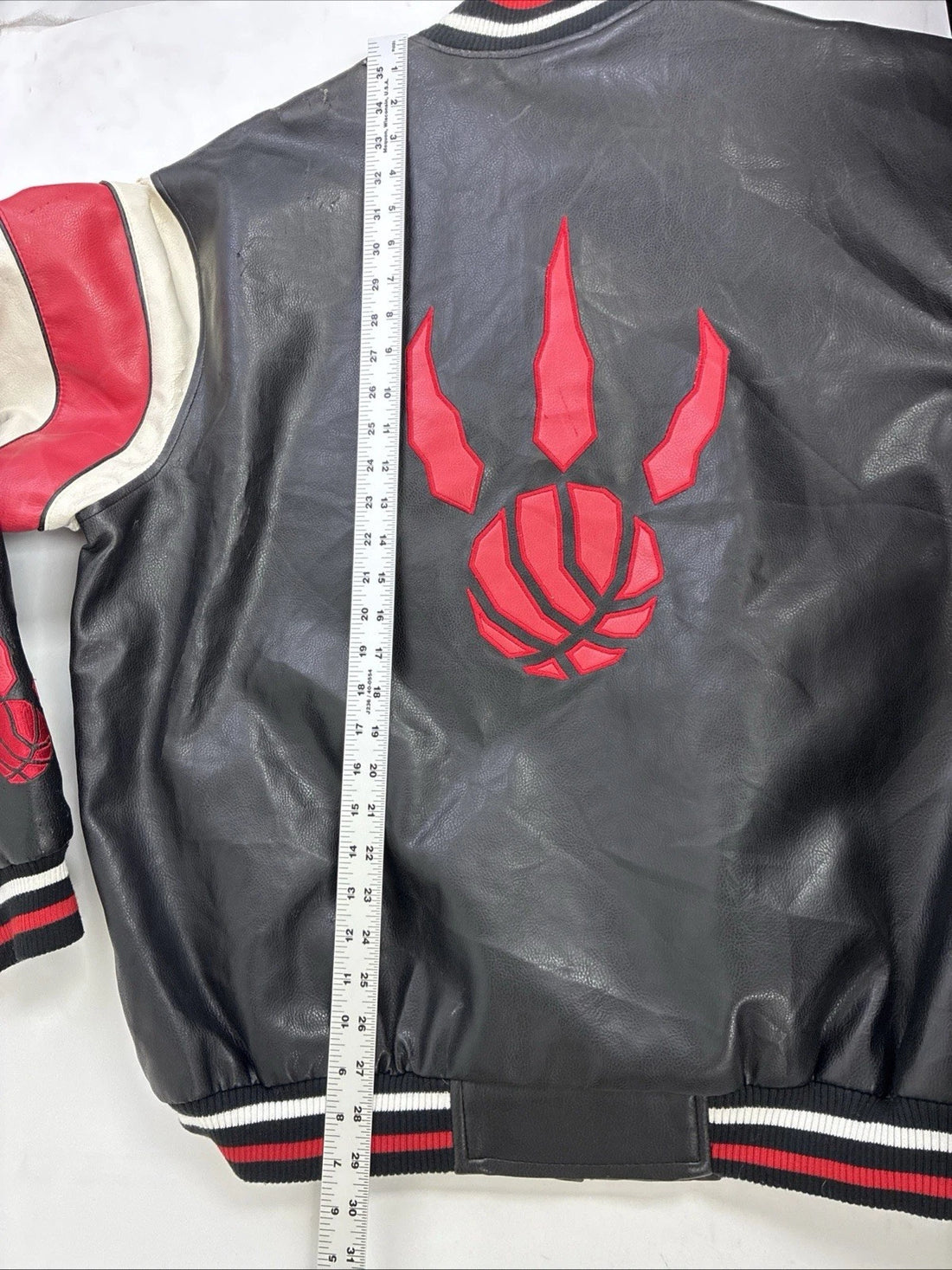 Toronto Raptors G-III Faux Leather Jacket Size XL NBA