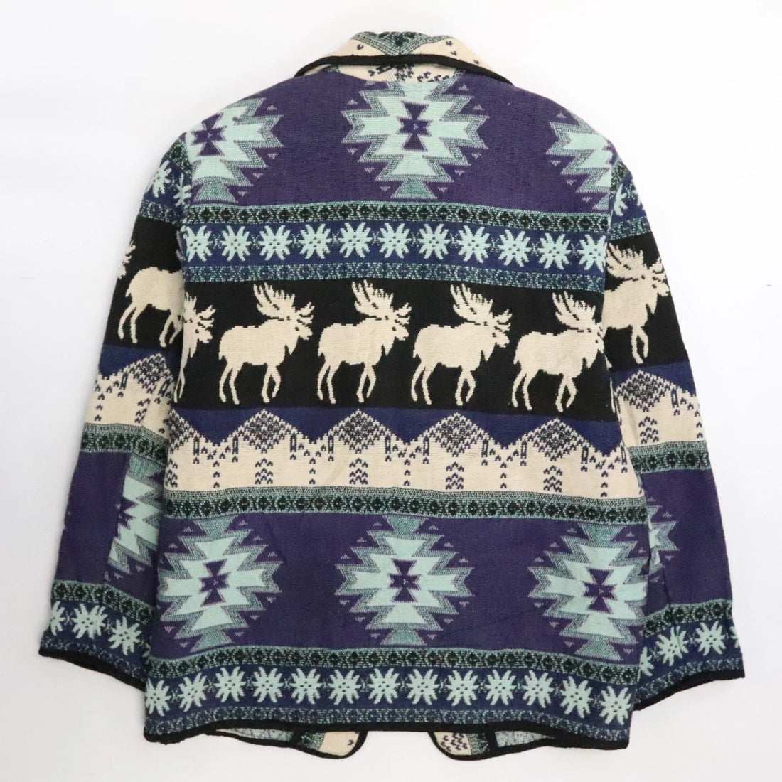 Vintage Flashback Western Aztec Coat Jacket Size Large