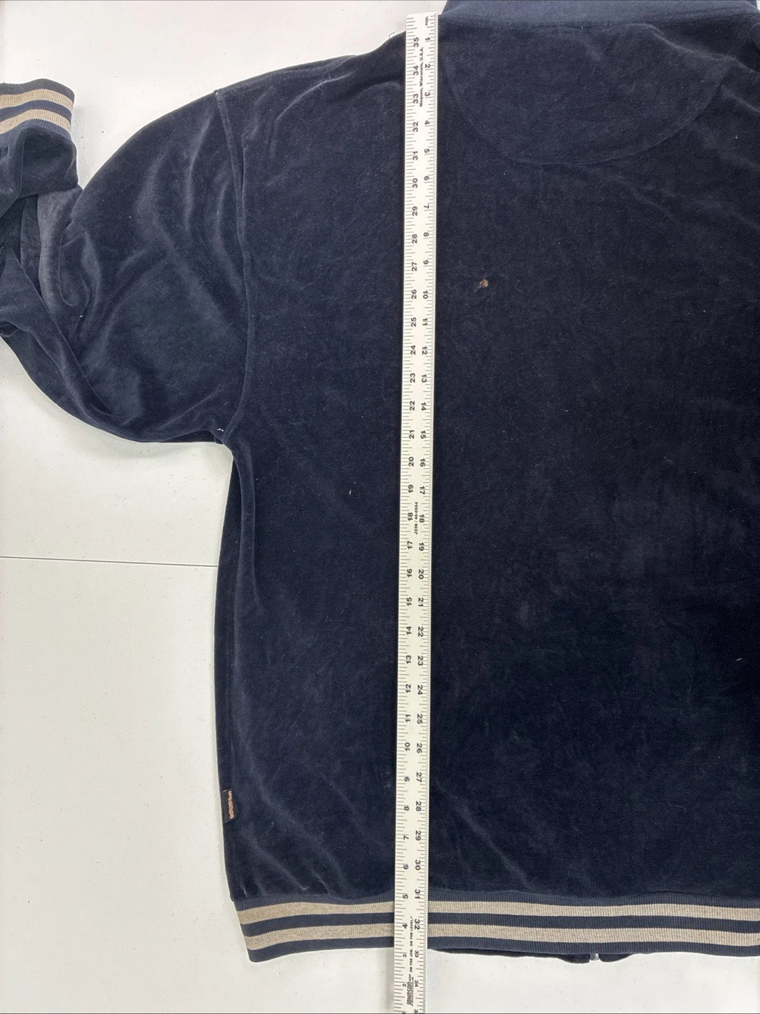 Vintage Underdawg Velour Track Jacket Size 2XL Y2K