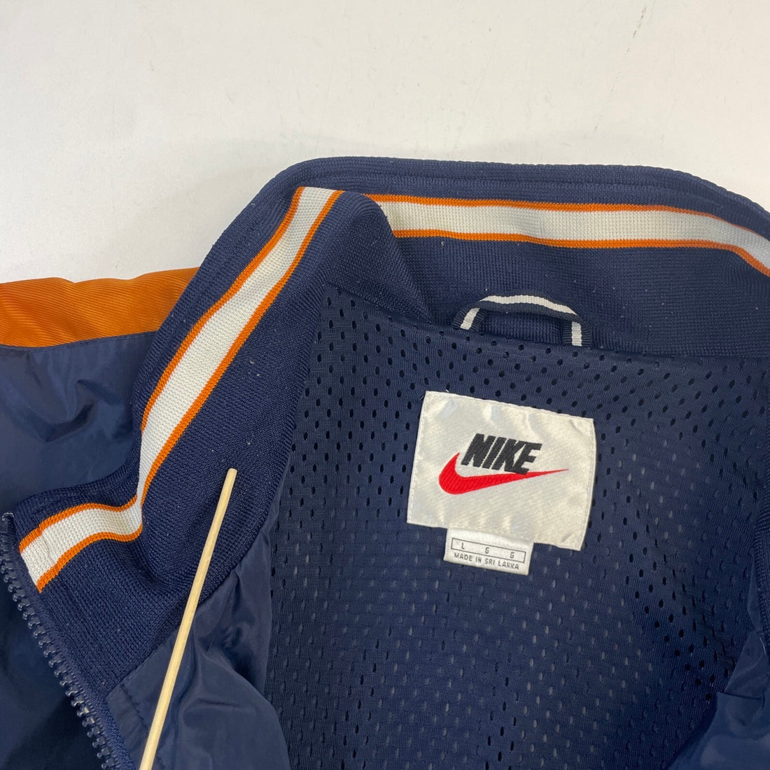 Vintage Nike Windbreaker Light Jacket Size Large Blue