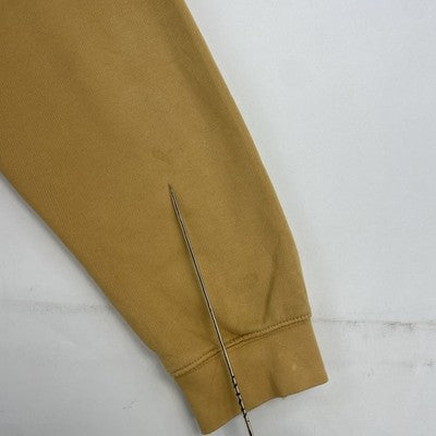 Vintage Nike Crewneck Sweatshirt Size Large Embroidered Swoosh Yellow