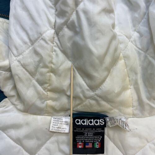 Vintage Adidas Puffer Jacket Size Medium Insulated