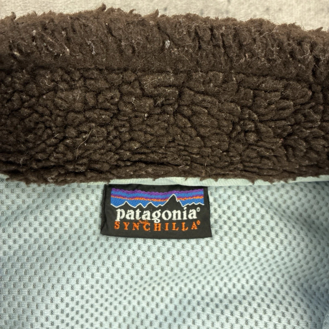 Vintage Patagonia Deep Pile Fleece Jacket Womens Size Large