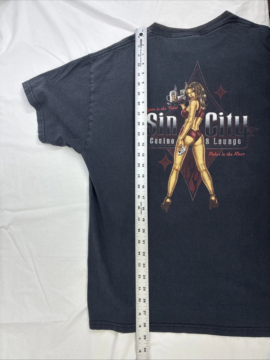 Sin City Casino & Lounge T-Shirt Size Large