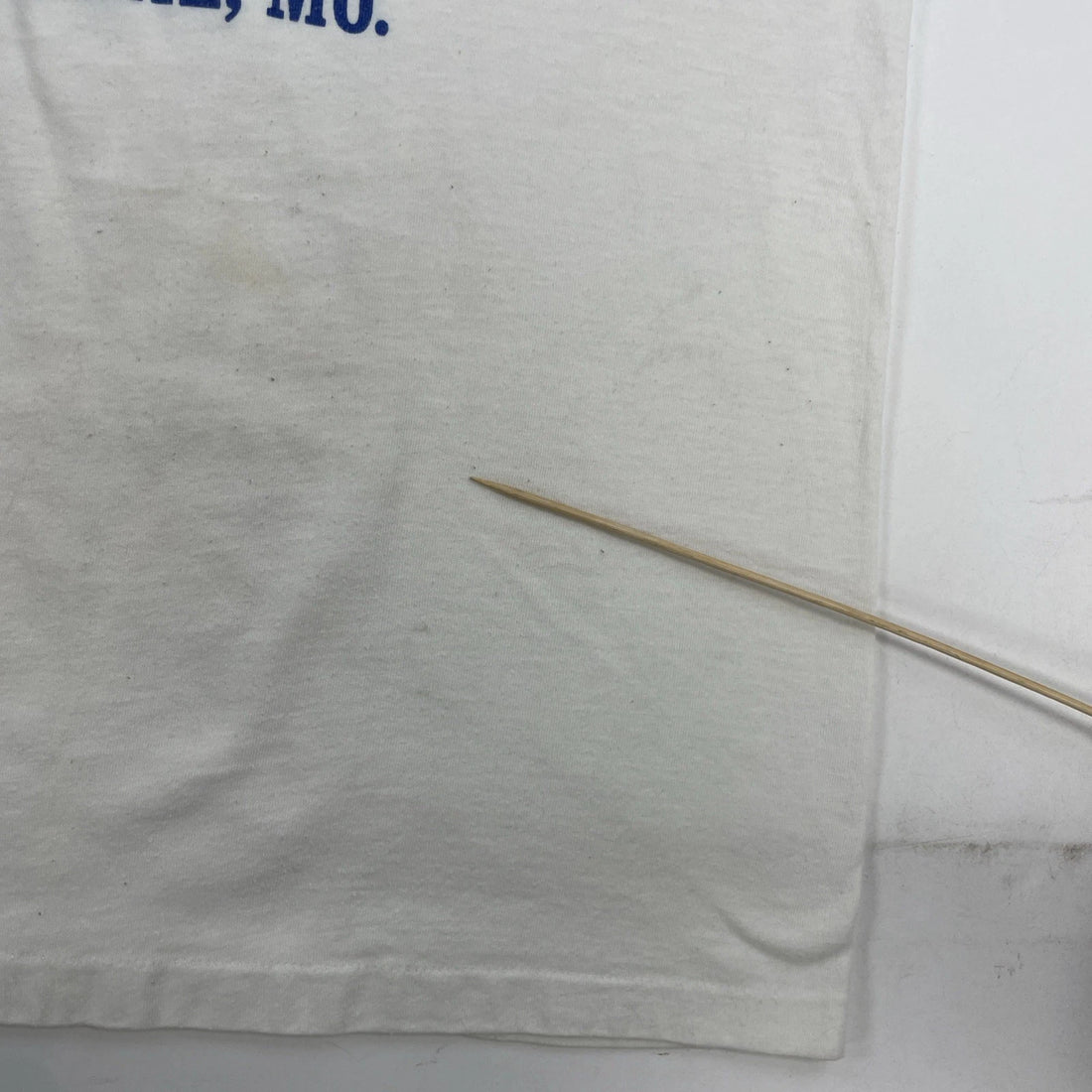 Vintage Mark Twain Hannibal Missouri Champion Ringer T-Shirt Size Large 80s