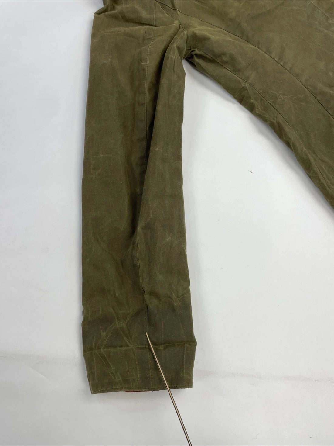 Vintage Paul Brodie Waxed Cotton Coat Jacket Size Small Green