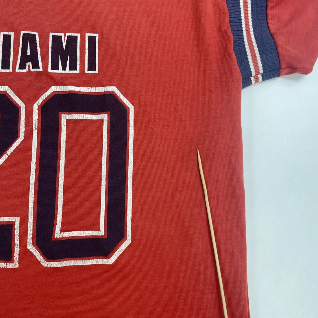 Vintage Miami Raglan T-Shirt Size Large
