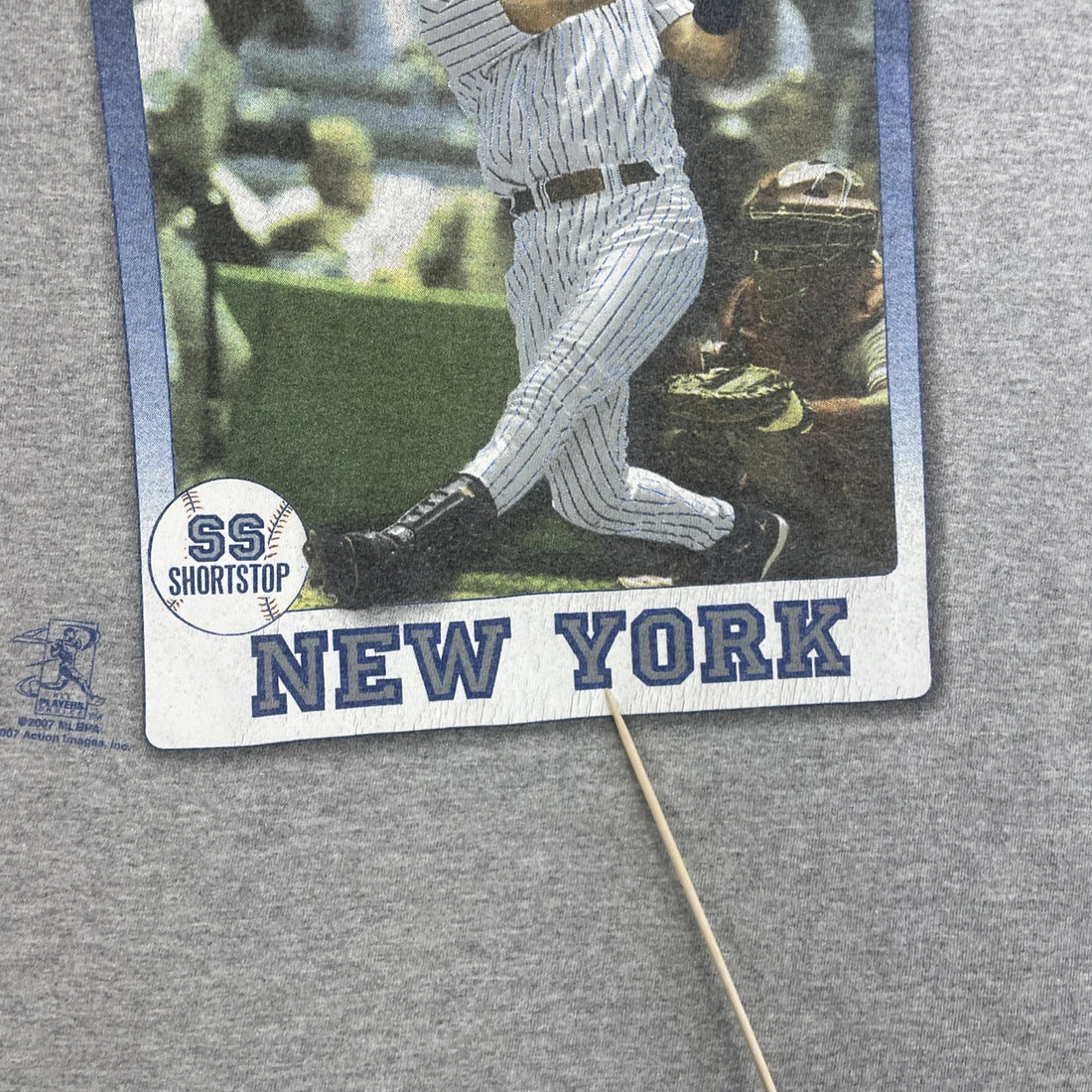 New York Yankees Derek Jeter T-Shirt Size Medium 2007 MLB