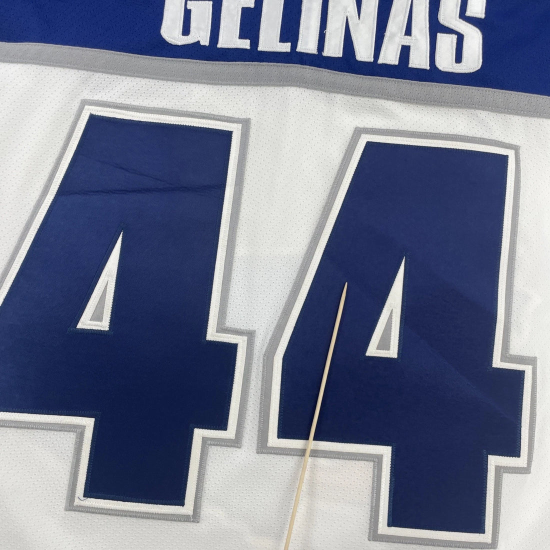 Lewiston Maineiacs Eric Gelinas Jersey Large Fifth Anniversary 2007 LCH QMJHL