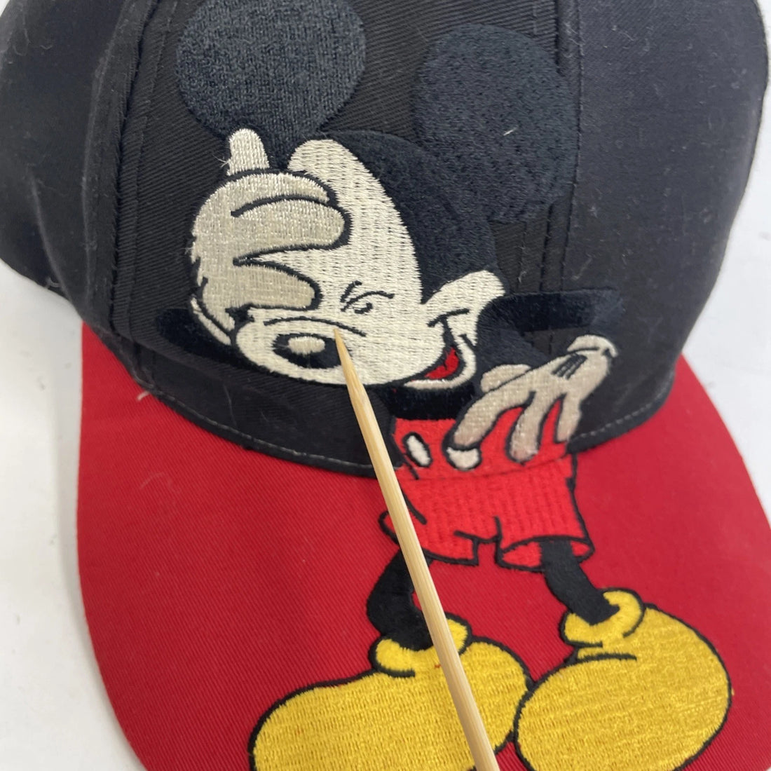 Vintage Mickey Mouse Disney Snapback Hat Cap OSFA