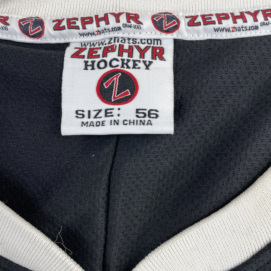 UNO Mavericks Zephyr Authentic Hockey Jersey Size 56 NCAA