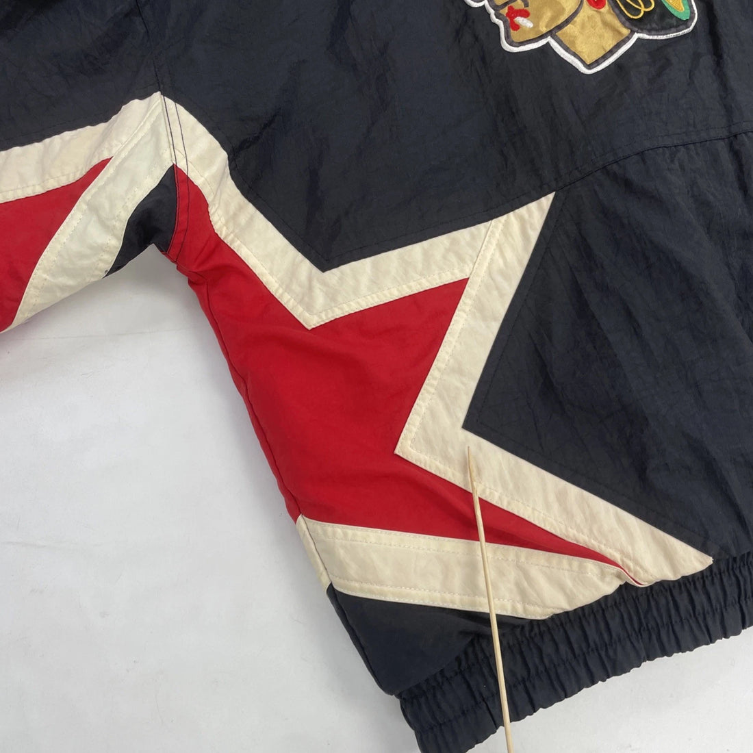 Vintage Chicago Blackhawks Starter Puffer Jacket Size Large 90s NHL