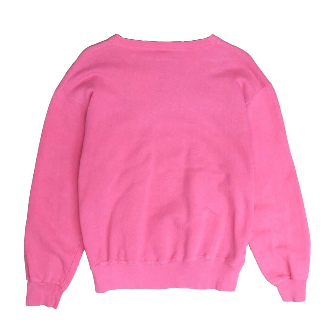 Vintage Champion Spell Out Sweatshirt Crewneck Size XL Pink 80s
