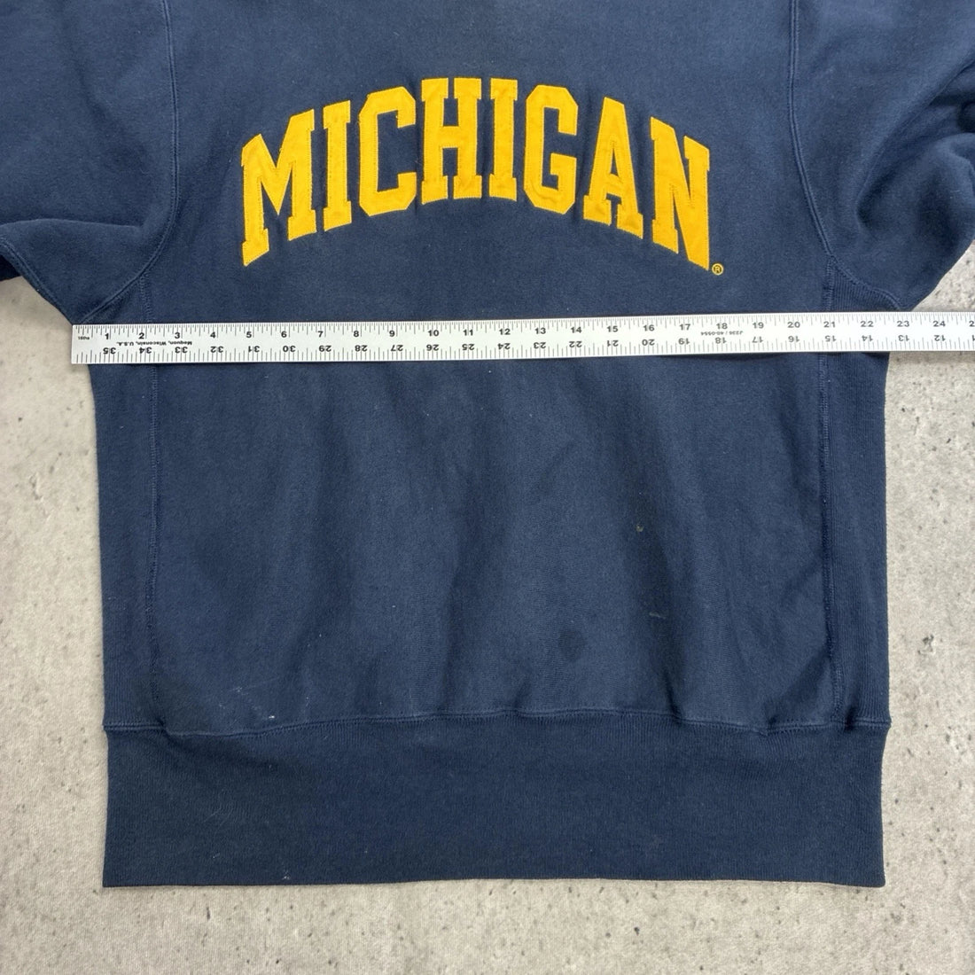Vintage Michigan Champion Reverse Weave Crewneck Sweatshirt Size Large 90s