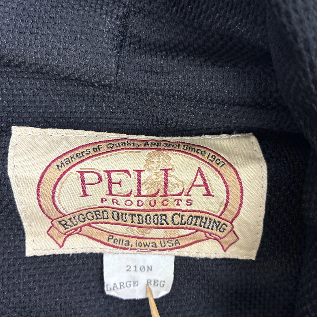 Pella Bomber Work Jacket Size Large