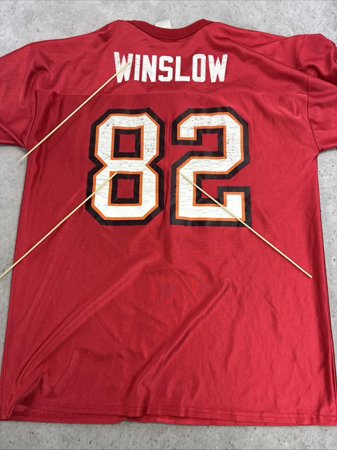 Vintage Tampa Bay Buccaneers Kellen Winslow II Jersey Size Large NFL