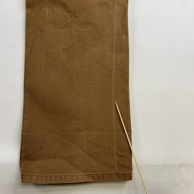Carhartt Canvas Carpenter Work Pants Size 32 X 32 Brown