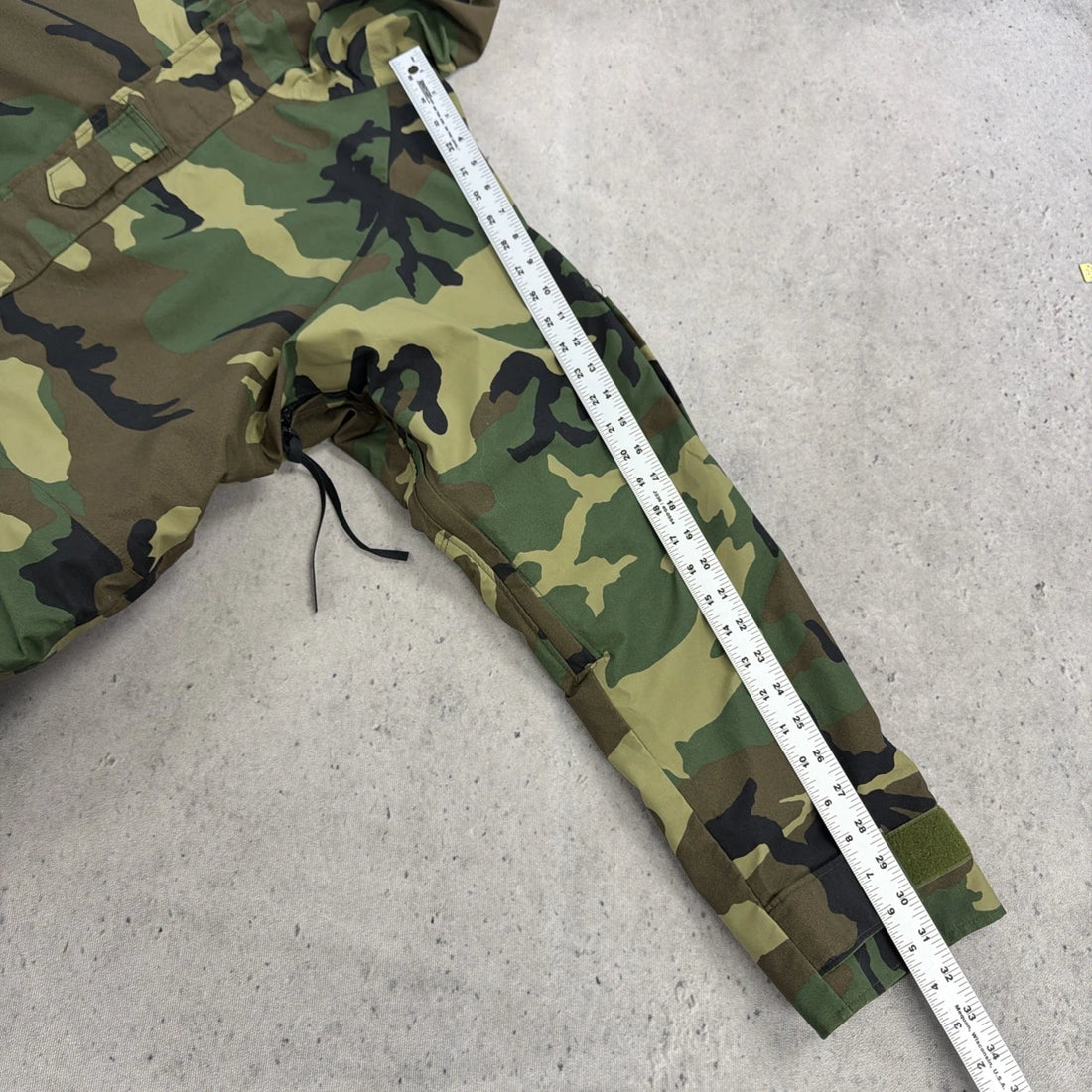 Cold Weather Parka Woodland Camo Military Army Jacket Size Large