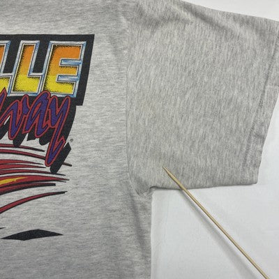 Vintage Knoxville Raceway 40 Years T-Shirt Size Large Racing